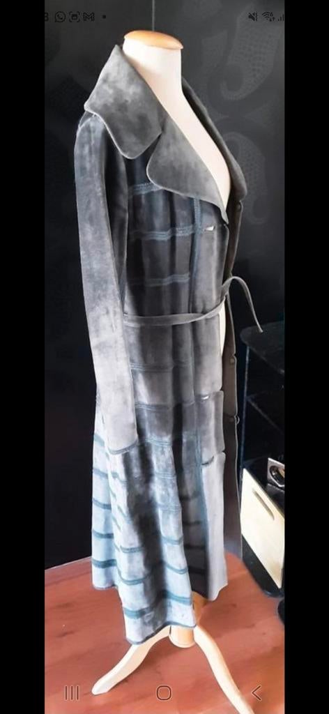 Suède jas , dames ,maat 36/38, Kleding | Dames, Overige typen, Zwart, Ophalen of Verzenden, Zo goed als nieuw