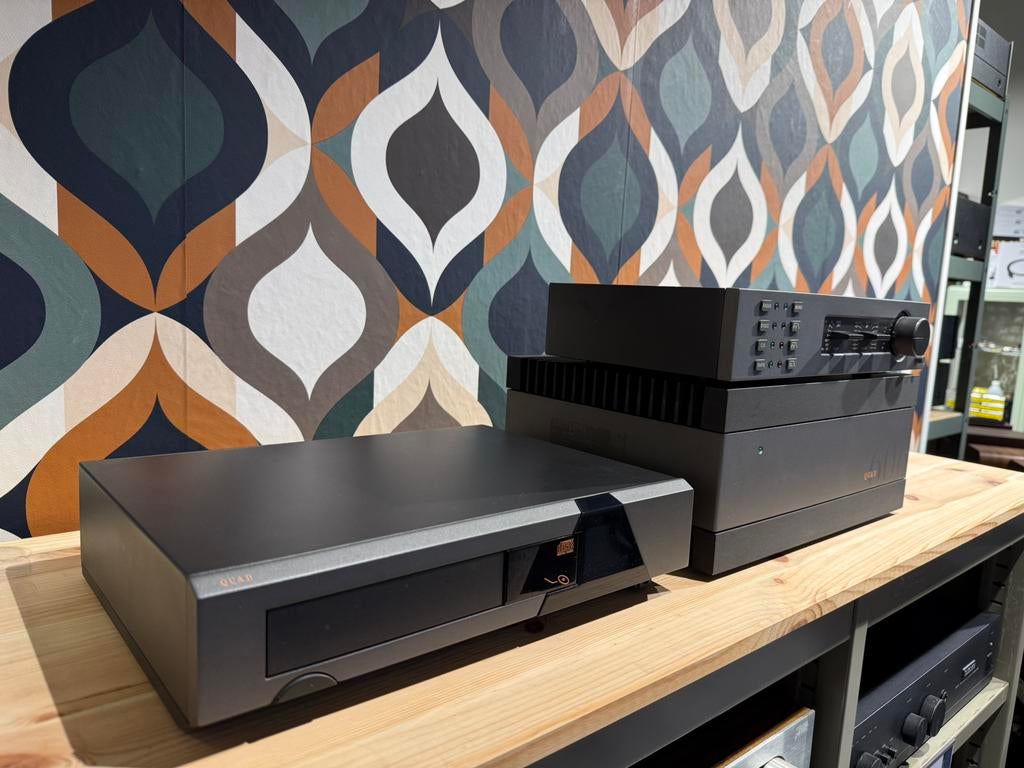 Quad 606, 34 en 67, geheel gereviseerd, zeer mooi, garantie, Contact@vintageaudiobreda.nl, Losse componenten, Zo goed als nieuw