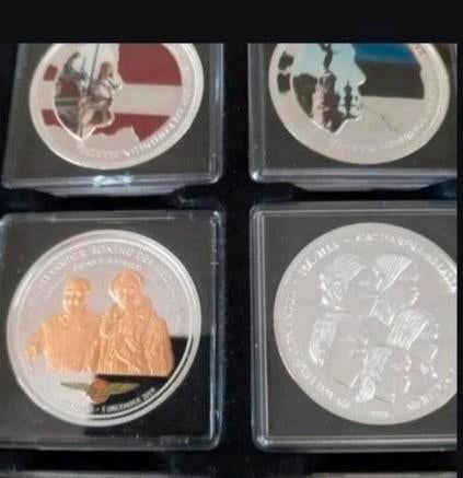 VORSTENHUIS EDEL COLLECTIE KAVEL NR 254  IS 154, Postzegels en Munten, Munten | Nederland, Setje, Overige waardes, Koningin Wilhelmina