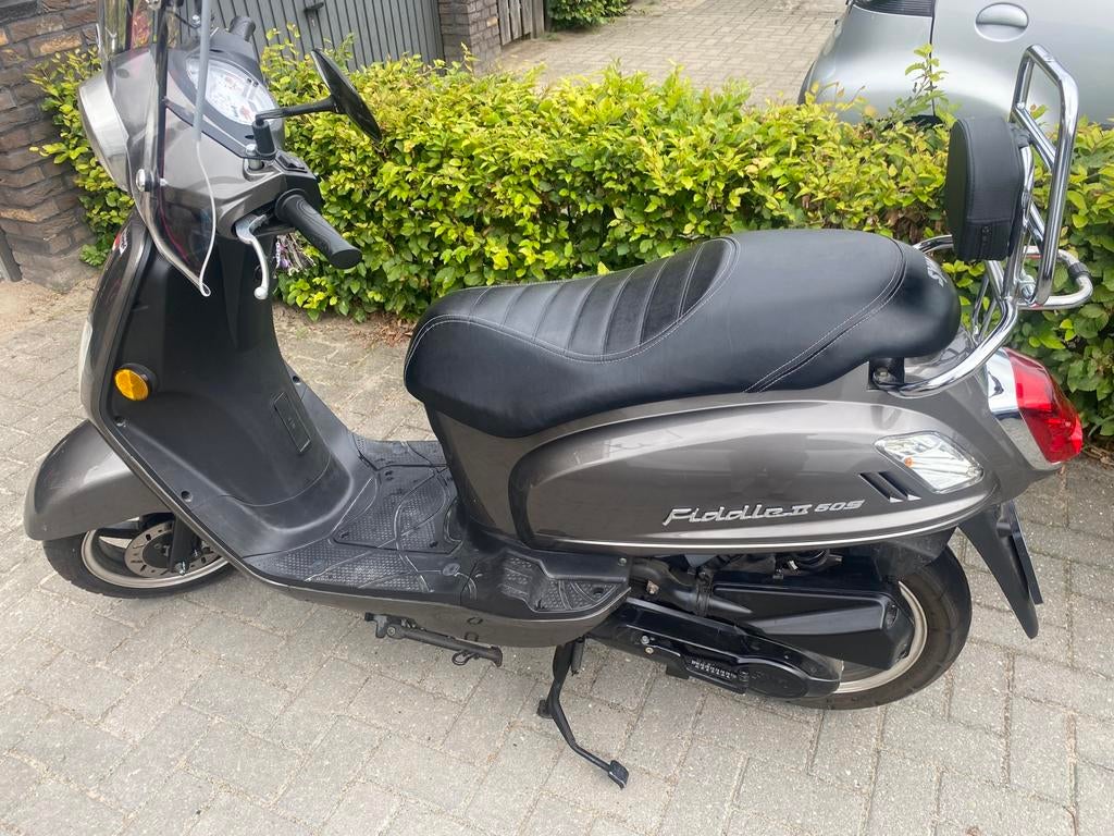 Prachtige SYM 2 fiddle 50s scooter, Ophalen, Zo goed als nieuw, Benzine, Overige modellen