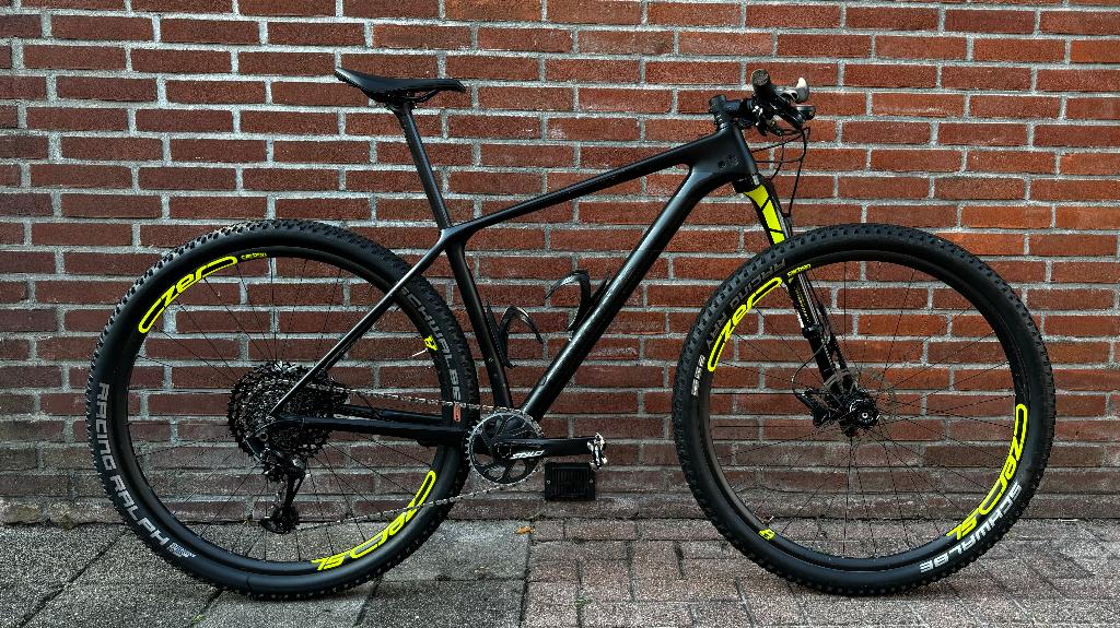 Cannondale F-Si Carbon 3 Mountainbike, Gebruikt, Hardtail, Heren, 49 tot 53 cm