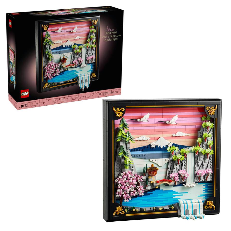 Lego Art Japanese Cherry Blossom Landscape 31218, Ophalen of Verzenden, Nieuw, Complete set, Lego