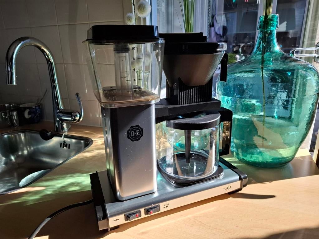 Douwe Egberts Technivorm Moccamaster KBG 741., Ophalen, Gebruikt, Koffiemachine, Gemalen koffie