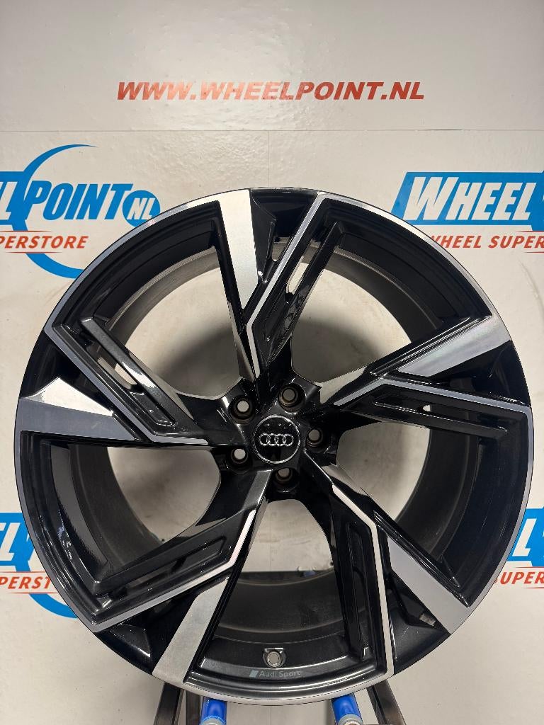 22" Originele Audi RS6 RS7 C8 S-Line Velgen Winterbanden, Auto-onderdelen, Gebruikt, Velg(en), Overige maten, Winterbanden