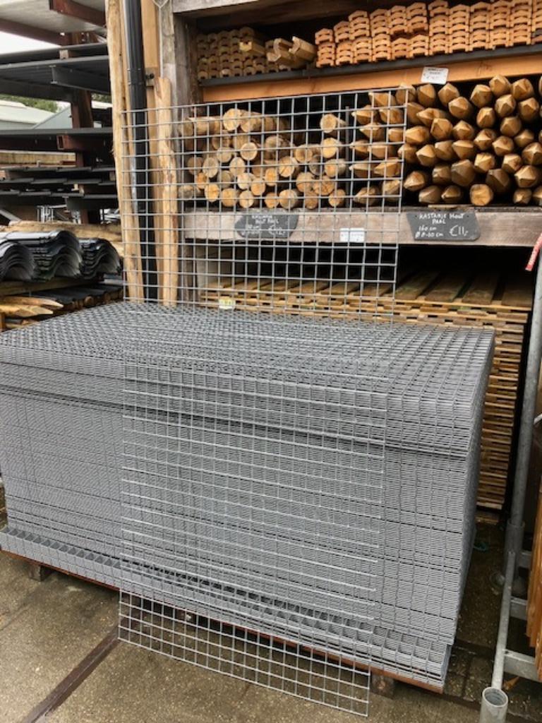 gaasmat verzinkt 100 cm x 200 cm voor schanskorven, Tuin en Terras, Gaas en Draad, Ophalen, Nieuw, Minder dan 10 meter, Overige typen