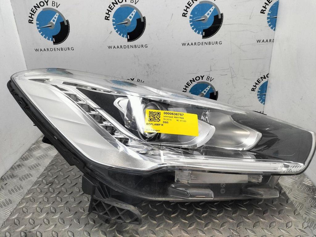 CITROEN DS5 KF 89 1.6 BlueHDi Business  KOPLAMP R 2016, Auto-onderdelen, Verlichting, Gebruikt, ARN erkend, Stiba lid, Erkend duurzaam