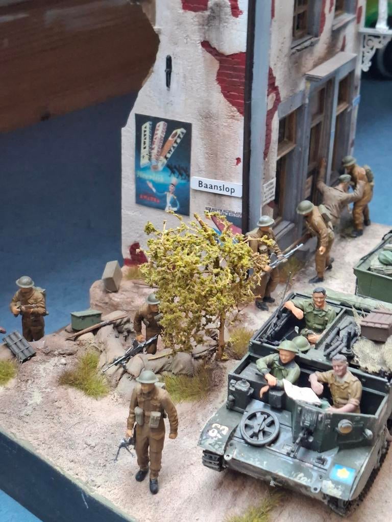 WW2 Diorama Modelbouw - Ophalen Voorkeur, Ophalen, Gebruikt, 1:35 tot 1:50, Diorama