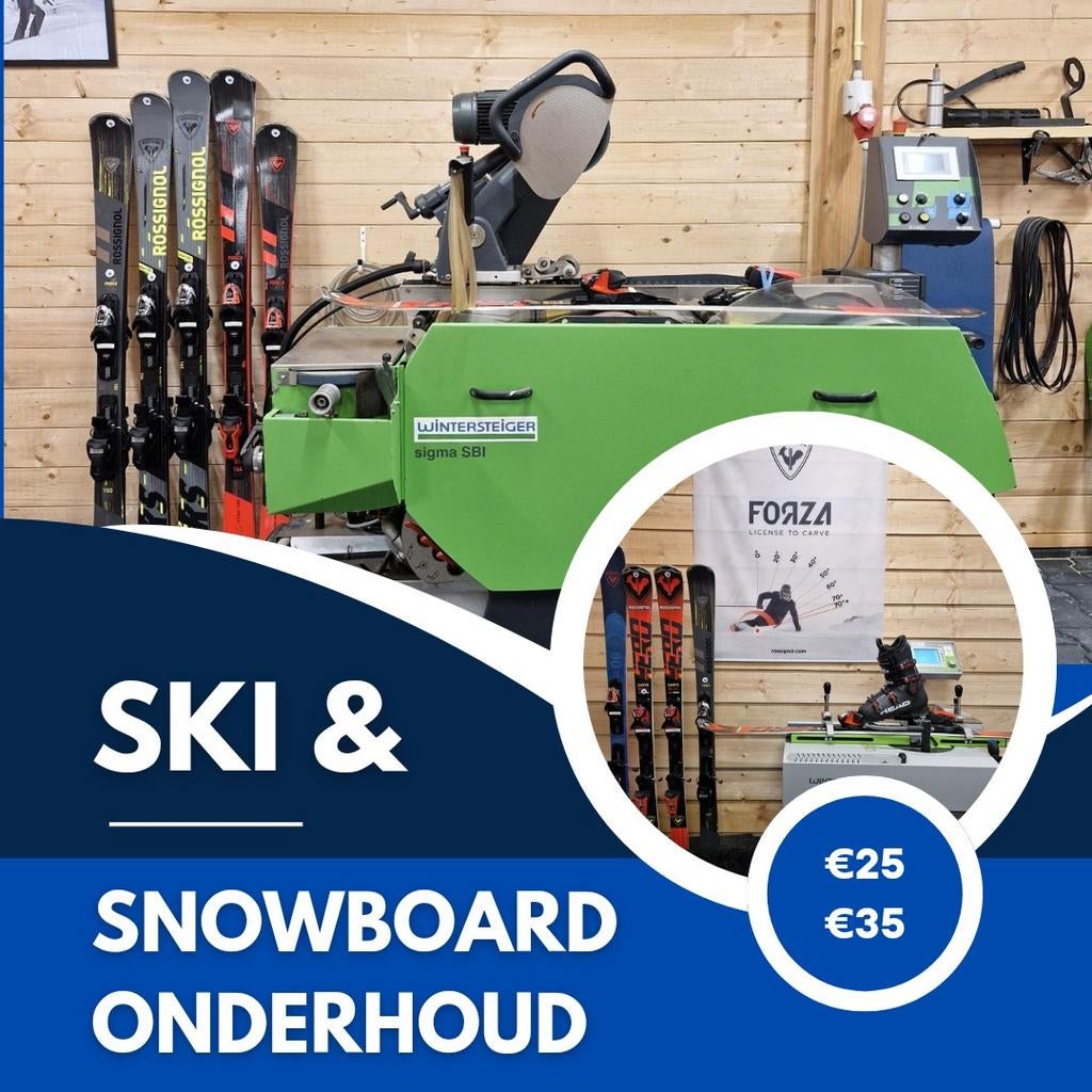 Ski Service HetOosten - waxen/slijpen ski's & snowboards, Ophalen, Nieuw, Atomic, Skiën