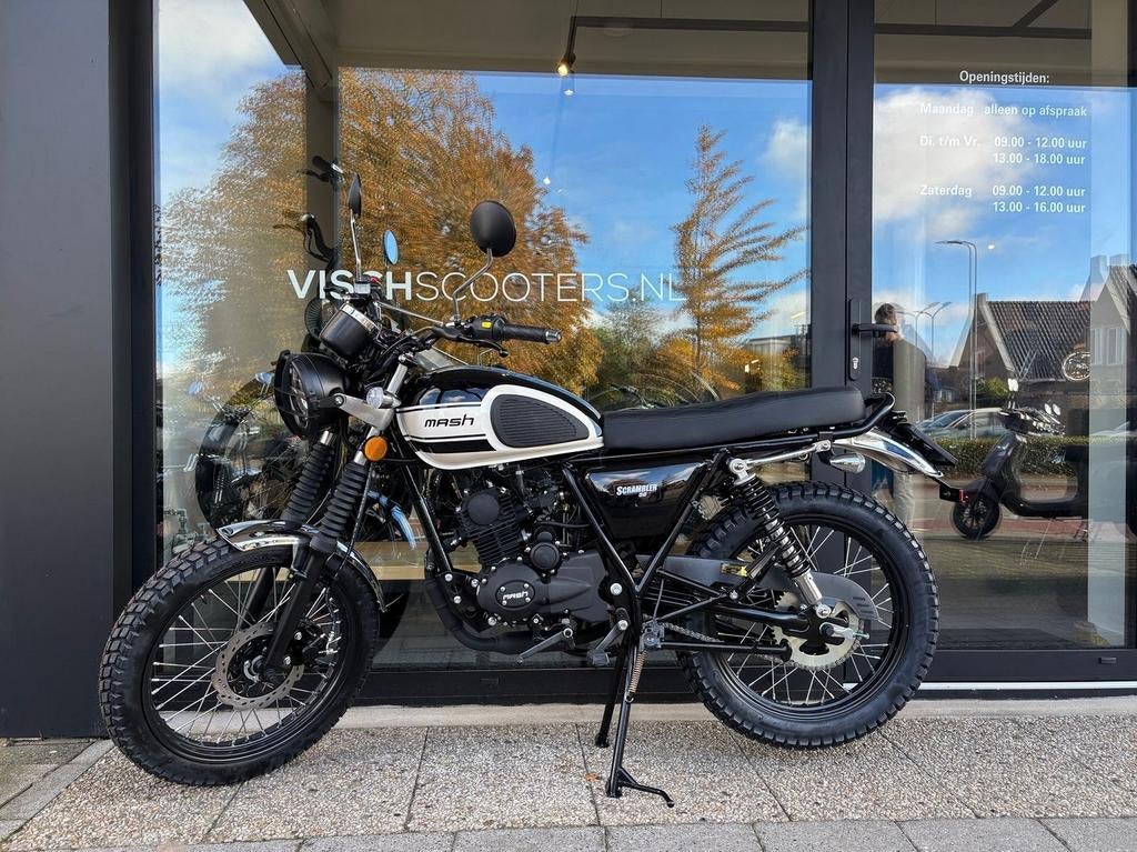 Mash Scrambler | Zwart | Reserveer Nu Beperkte Levering, MASH, Onbekend, Onbekend, Mash