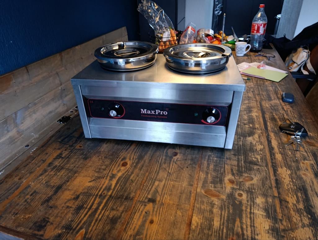 2x 4L Bain Marie Hotpot - 500W, Ophalen of Verzenden, Gebruikt