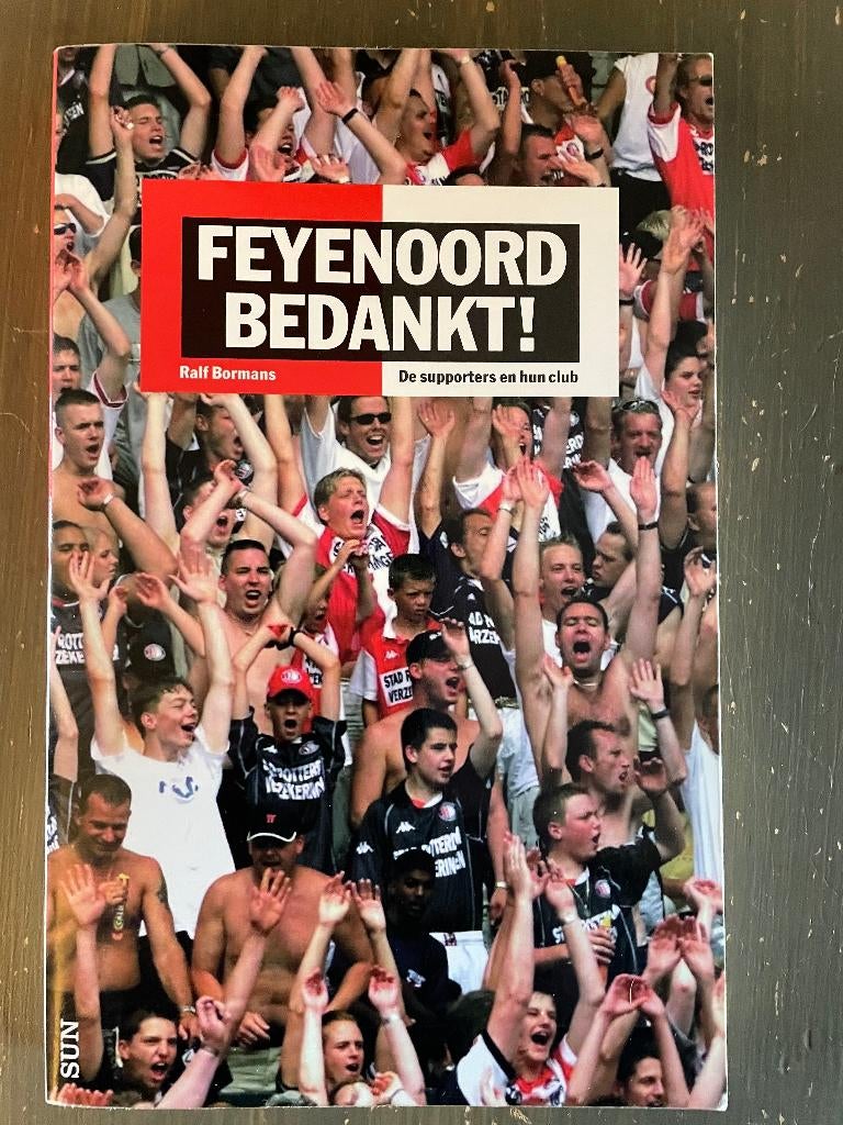 Feyenoord bedankt!!      2.50 euro, Ophalen of Verzenden, Gelezen, Balsport