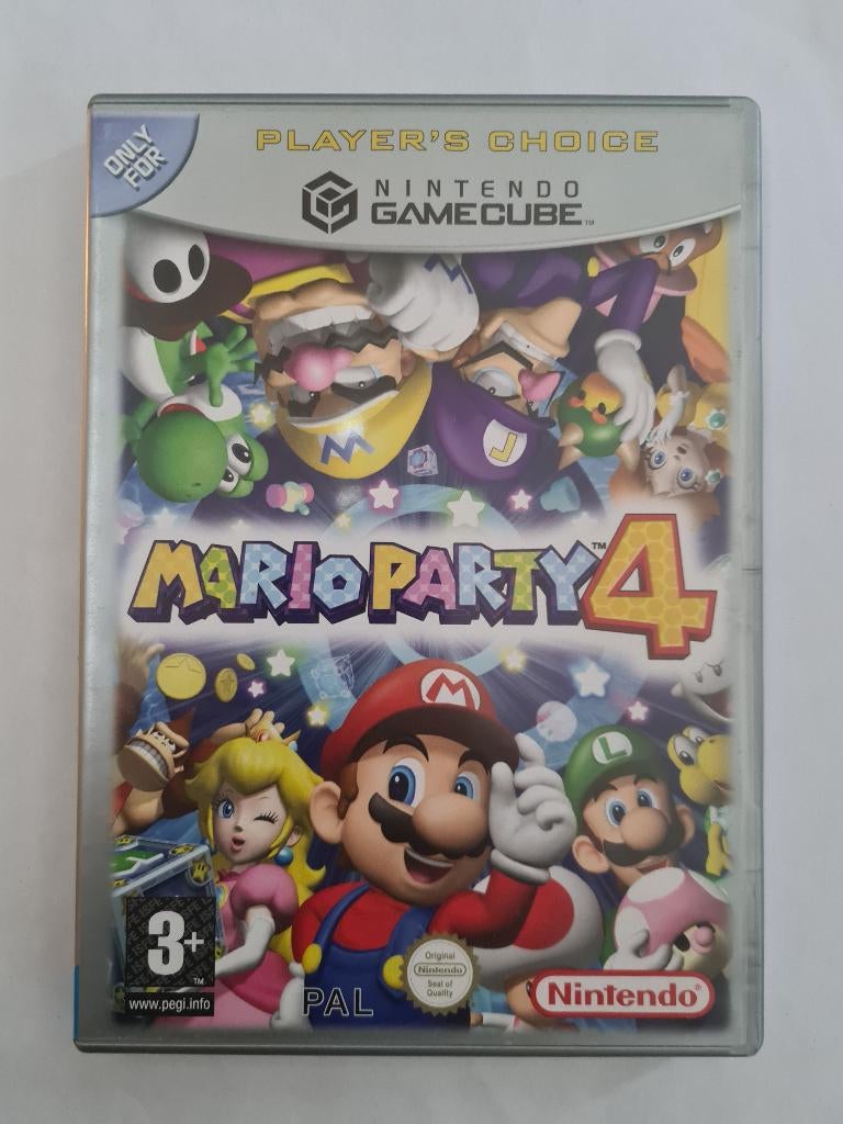 Mario party 4, Gebruikt, 1 speler, Racen en Vliegen, Ophalen of Verzenden