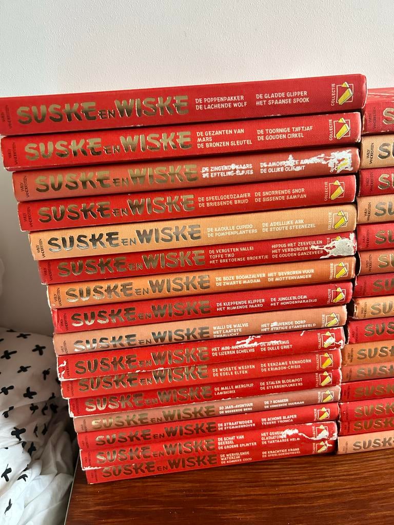 Suske en Wiske Collectie - 31 Boeken, Meerdere stripboeken, Ophalen, Gelezen