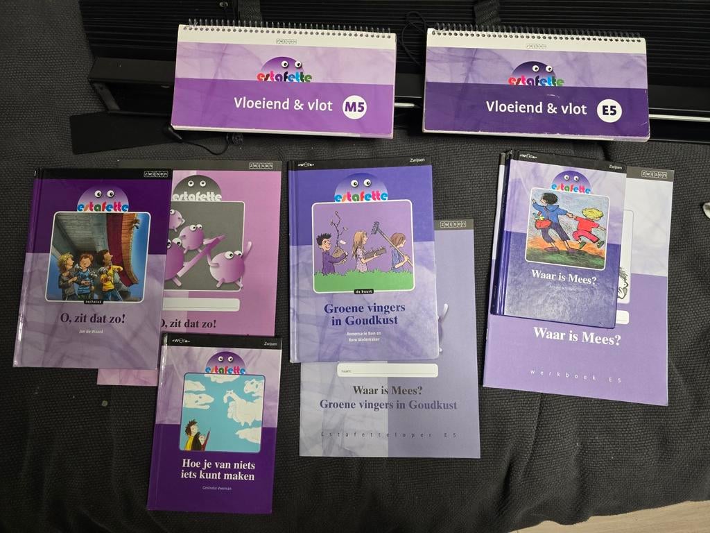 Estafette groep 5 boeken, Ophalen of Verzenden, Zo goed als nieuw, LBO, Diverse