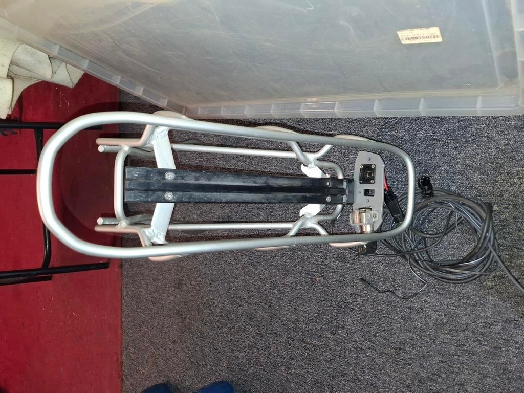 Bagagedrager met slee en docking station sparta ion, Fietsen en Brommers, Ophalen of Verzenden, Gebruikt