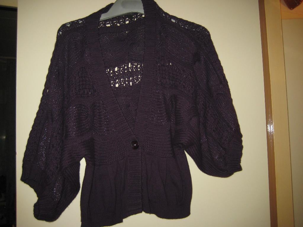 Paarse vest, 40, Bandolero, Ophalen of Verzenden, Zo goed als nieuw, Maat 38/40 (M), Paars