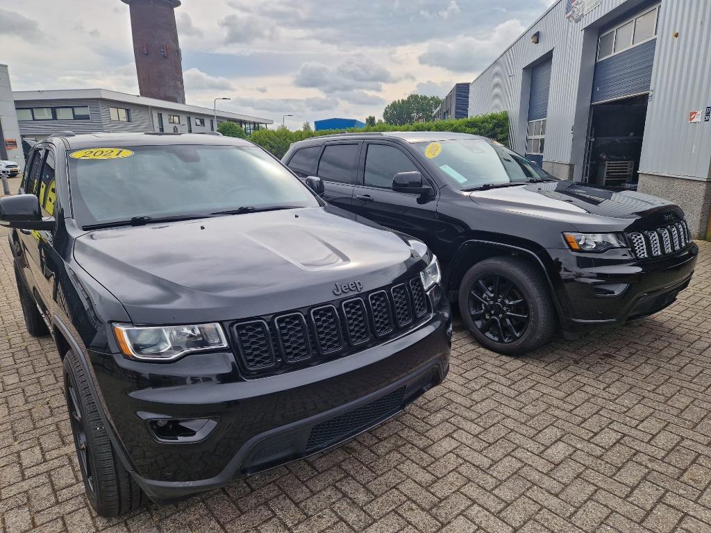 2x Jeep Gr.Cherokee Limited + High Alt. v.a 17.990€ excl BTW, Zwart, Zwart, Bedrijf, SUV of Terreinwagen