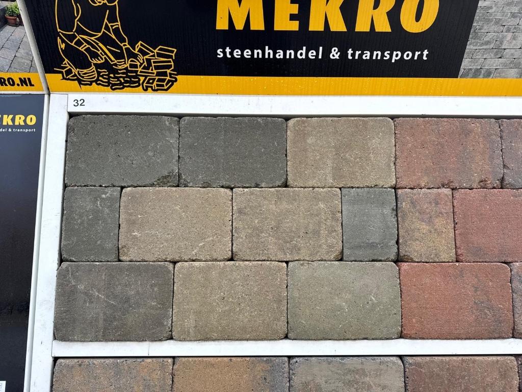 stonique trommel 20x30x6 oud Heeg, Tuin en Terras, Klinkers, Nieuw, Ophalen of Verzenden, 10 m² of meer