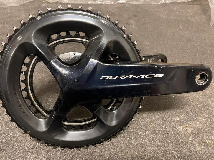 Dura Ace crankstel dubbelzijdige powermeter, Fietsen en Brommers, Fietsonderdelen, Gebruikt, Crankstel of Pedalen, Ophalen of Verzenden