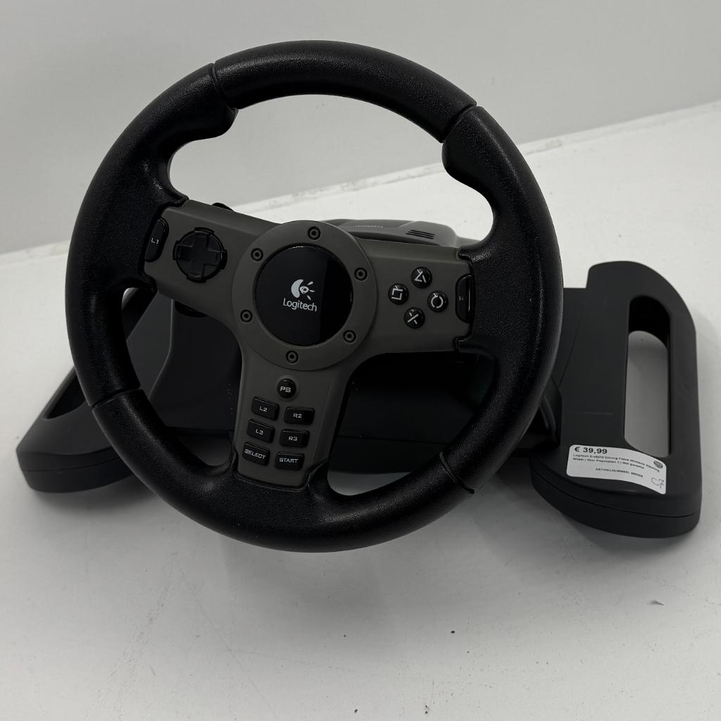 Logitech E-x5d12 Driving Force Wireless Steering Wheel | PS3, Dordrecht@usedproducts.nl, Toulonselaan 72, PlayStation 3, Ophalen of Verzenden