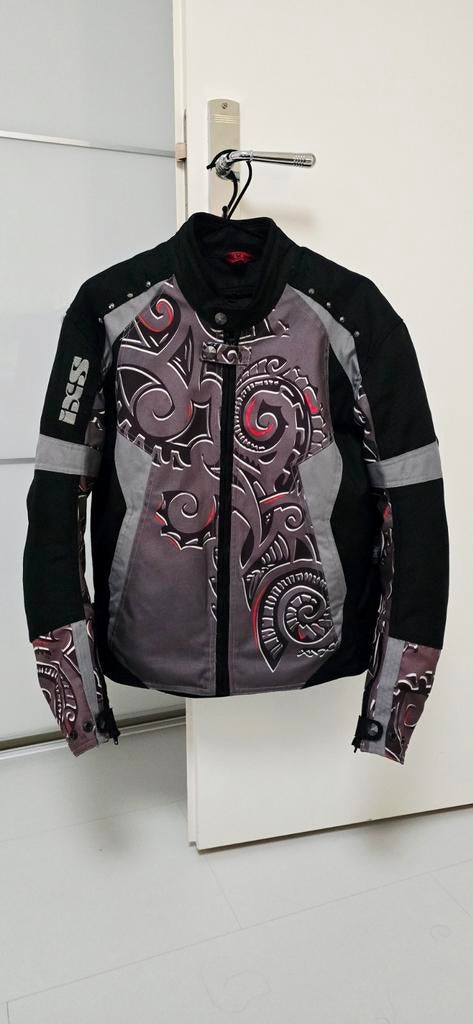 IXS MAORI MOTORFIETSJACK - M - Binnenjas - Protectoren, Motoren, Ophalen of Verzenden, Tweedehands, Jas | textiel