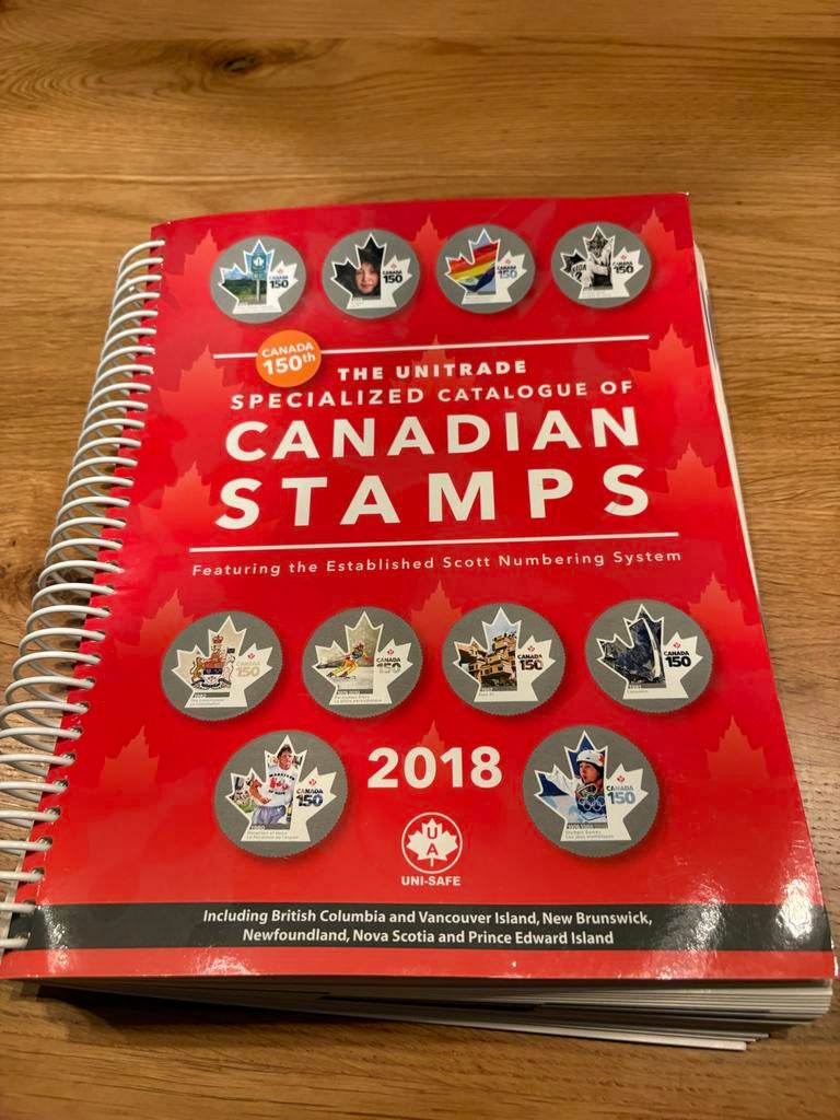 Canadese Postzegelcatalogus 2018, Postzegels en Munten, Postzegels | Toebehoren, Ophalen of Verzenden, Catalogus