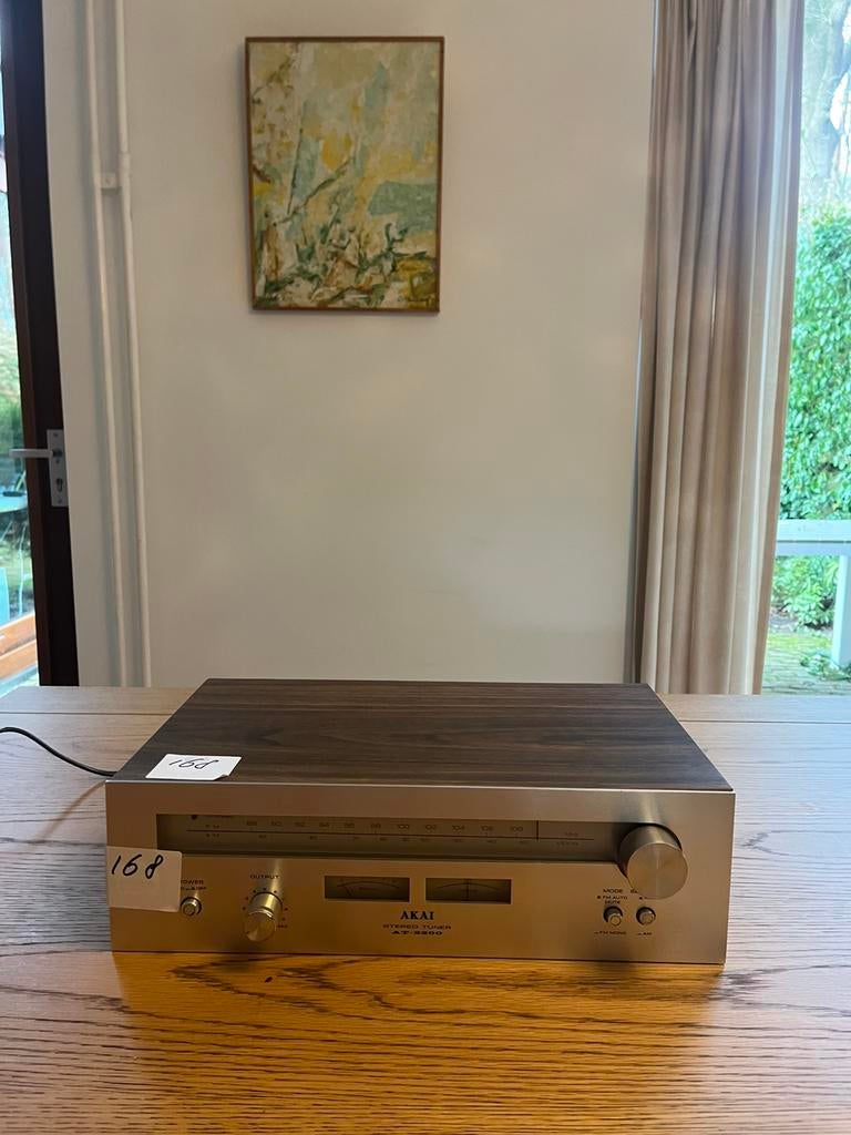 Akai AT-2200 tuner, Ophalen, Zo goed als nieuw
