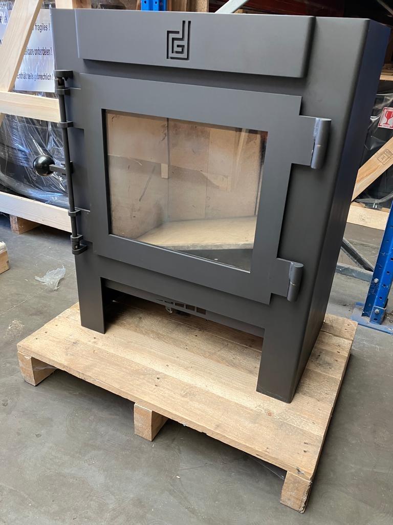 STUNTPRIJS houtkachels gebruikte dik geurts jannik large, Huis en Inrichting, Kachels, Ophalen, Gebruikt, Houtkachel, Vrijstaand