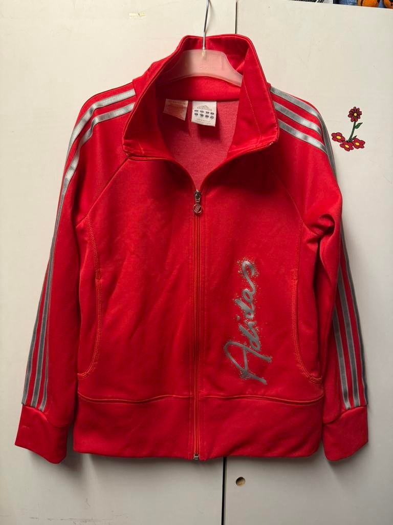 Adidas sportvest XS, Ophalen of Verzenden, Zo goed als nieuw, Maat 34 (XS) of kleiner, Rood