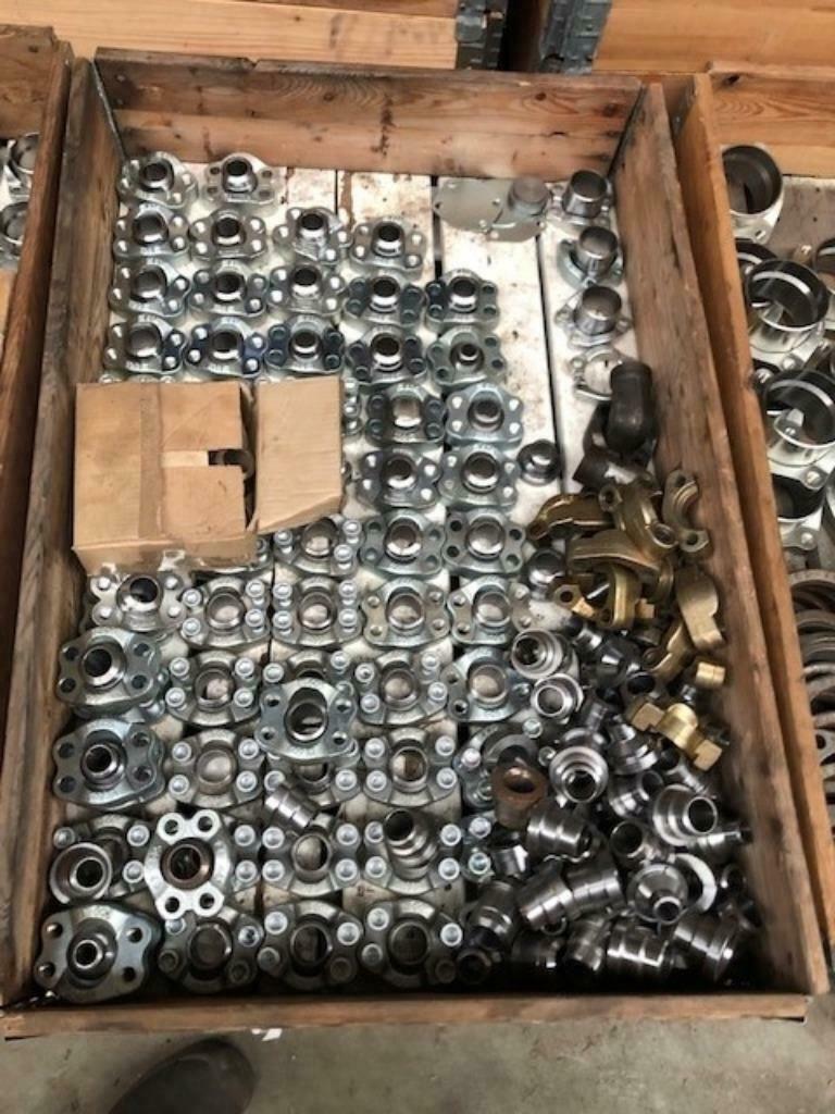 1978. Hydrauliek flenzen / flens / lasbochten / bochten, Ophalen, Zo goed als nieuw