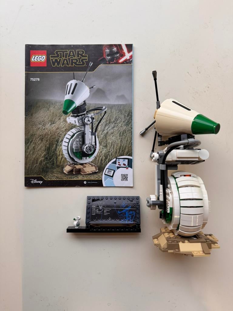 Lego Star Wars 75278 D-0, Verzenden, Zo goed als nieuw, Complete set, Lego