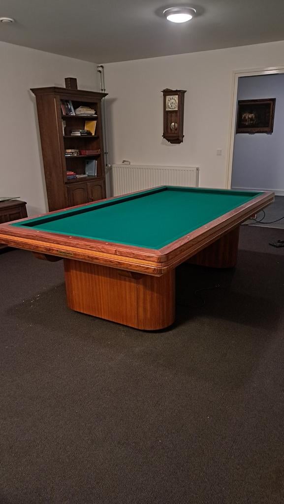 Biljart wilhelmina super de luxe 115/230, Ophalen of Verzenden, Gebruikt, Biljarttafel