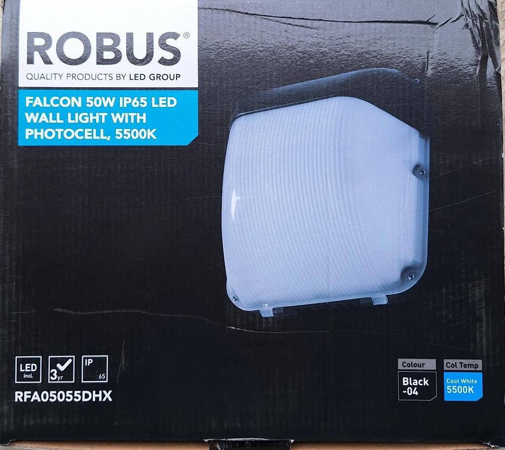 ROBUS Falcon Falcon 50W led wall light, Ophalen of Verzenden, Nieuw, 50 tot 200 watt, Lamp
