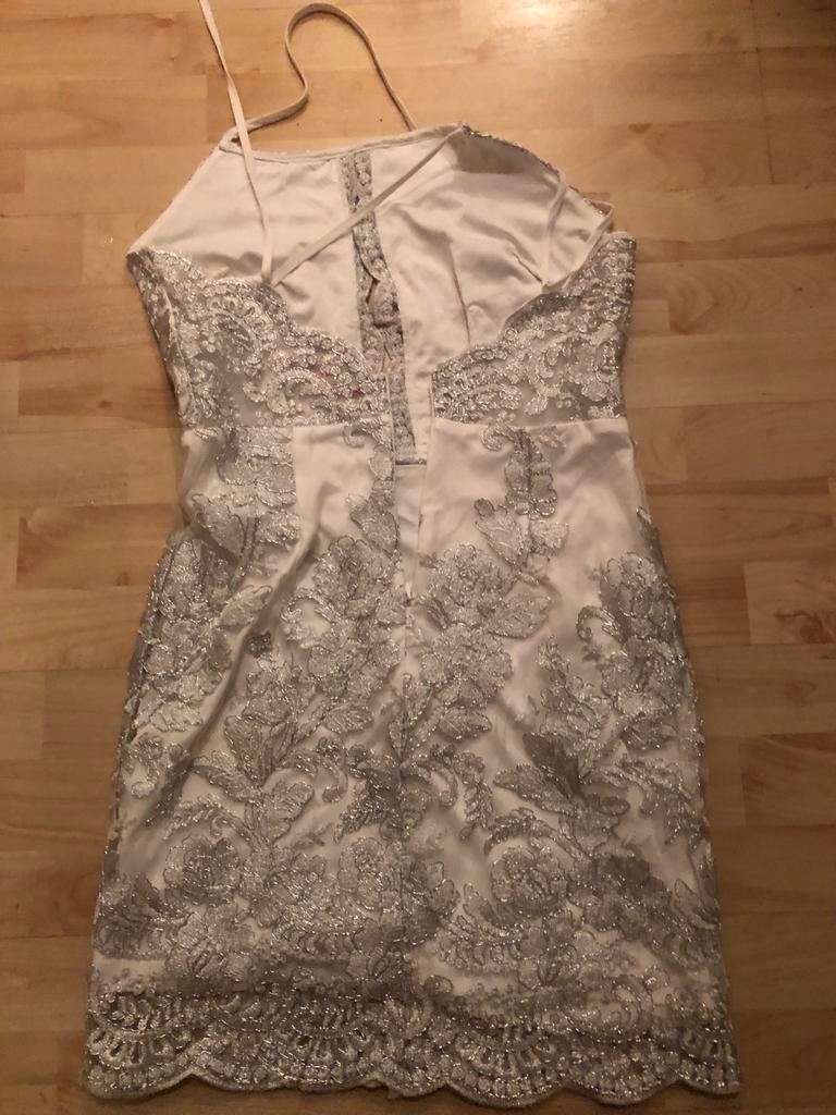 Mooie witte kanten zomerjurk, Maat 38/40 (M), Wit, Ophalen of Verzenden, Zo goed als nieuw
