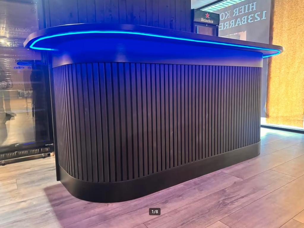 Horeca bar/ Bar toog / Bar 250 cm / Huisbar / Bar