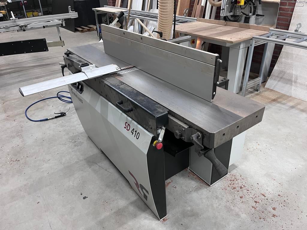 Robland SD410 vlak- en vandiktebank combinatie