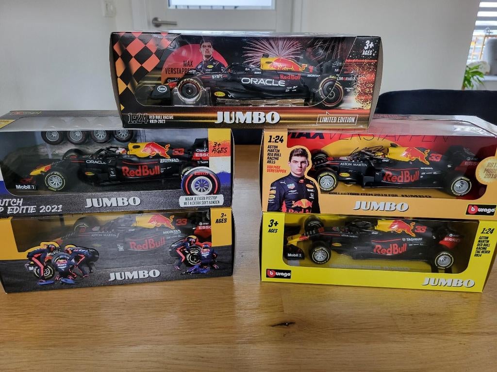 F1 auto's van max verstappen, Ophalen, Nieuw, Auto, Bburago