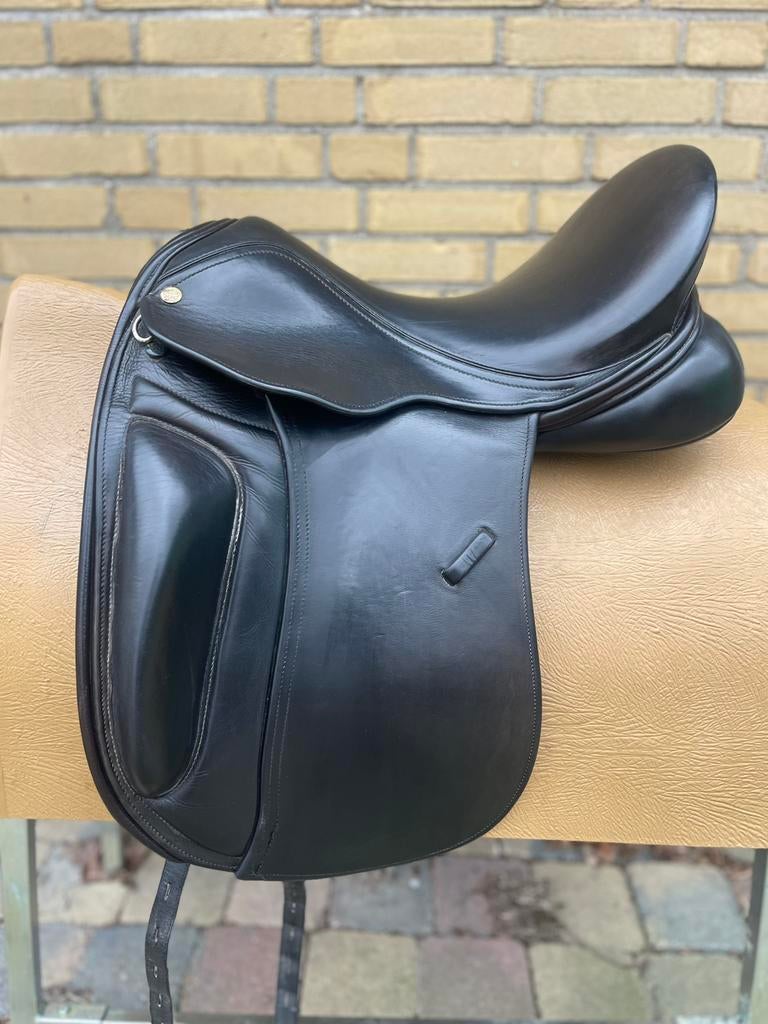 KM dressuurzadel met blok  (Gratis passervice bij aanschaf ), Gebruikt, Ophalen of Verzenden, 8219PN, CK zadelmakerij
