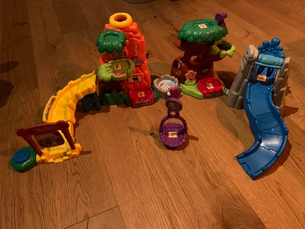 Vtech Zoef zoef avonturenjungle, Kinderen en Baby's, Speelgoed | Vtech, Ophalen of Verzenden, Zo goed als nieuw, 2 tot 4 jaar