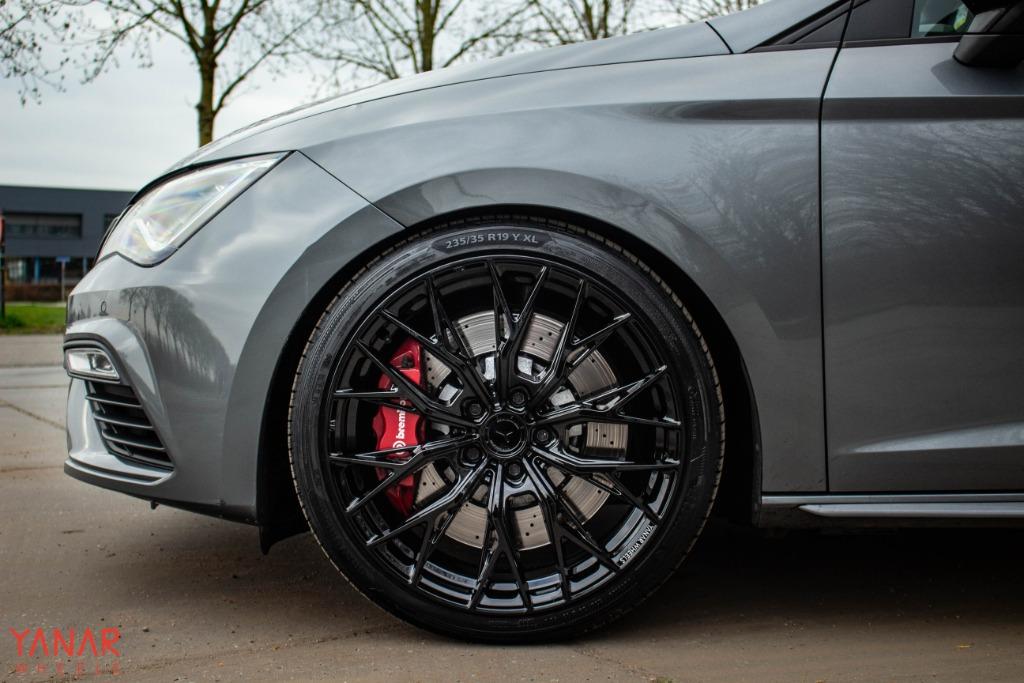 19 INCH YANAR WHEELS DNZ-20  VOOR AUDI | VW | SEAT BMW 5X112, Auto-onderdelen, Banden en Velgen, 19 inch, Velg(en), Nieuw, Ophalen of Verzenden