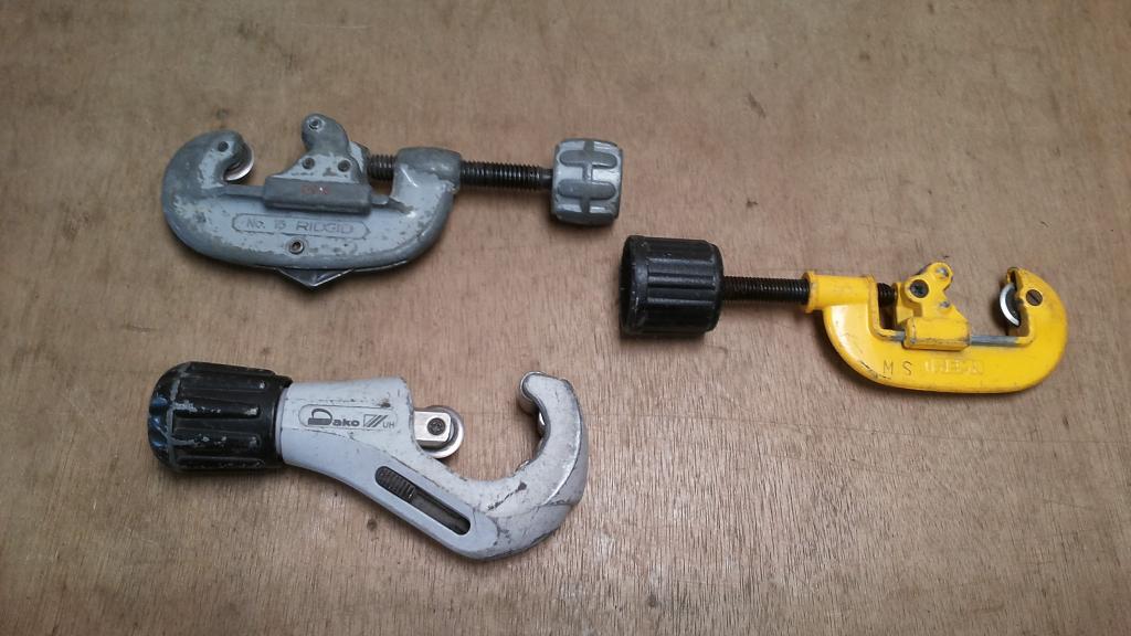Kleine pijpsnijders Ridgid Dako Rems, Doe-het-zelf en Verbouw, Gereedschap | Handgereedschap, Gebruikt, Ophalen of Verzenden