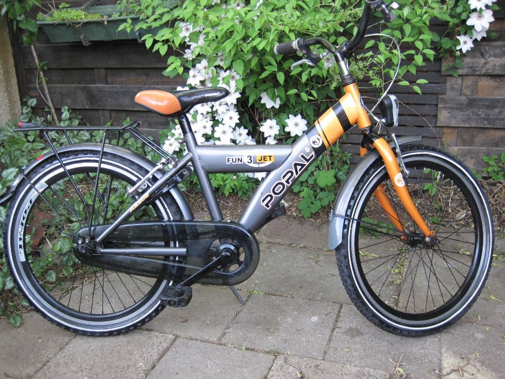 Jongensfiets  , fiets jongen  22 inch., Fietsen en Brommers, Fietsen | Jongens, Ophalen, 22 inch, Gebruikt, Handrem