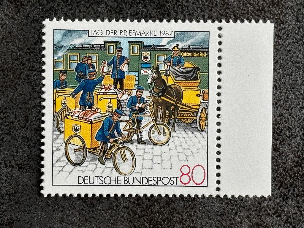 1987 BRD 2199 Dag van de Postzegel, POSTFRIS, Postzegels en Munten, Postzegels | Europa | Duitsland, Ophalen of Verzenden, BRD