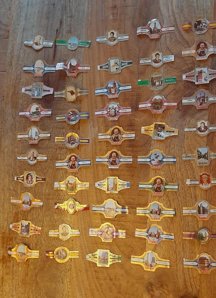 Sigarenbandjes heel veel, Antiek en Kunst, Ophalen of Verzenden