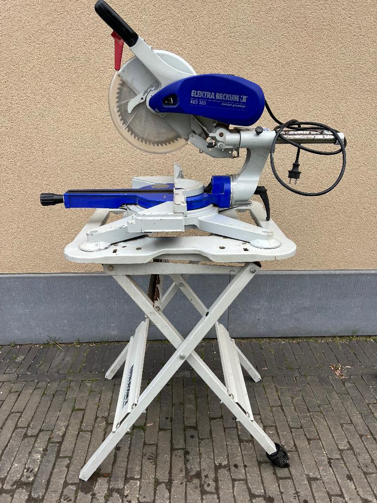 Afkortzaag, Ophalen, Elektra Beckum, Gebruikt, Afkortzaag