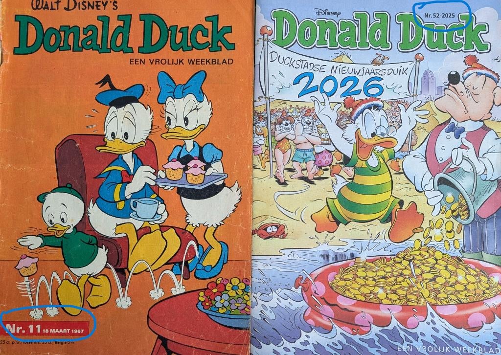 DONALD DUCK, Verzamelen, Ophalen, 1920 tot 1940, Nederland, Tijdschrift