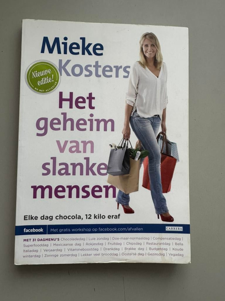 Het geheim van slanke mensen - Mieke Kosters, Ophalen of Verzenden, Zo goed als nieuw, Dieet en Voeding