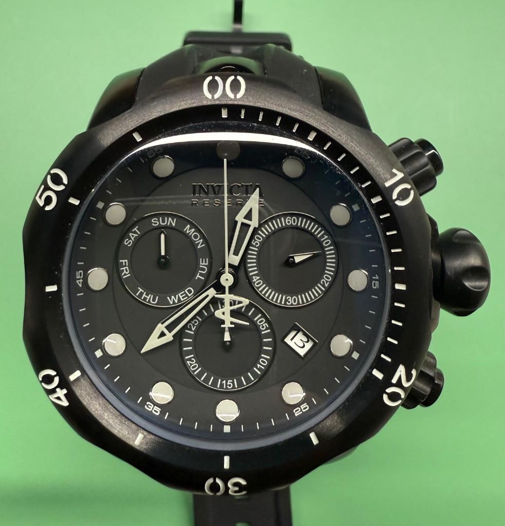 Invicta Venom, Sieraden, Tassen en Uiterlijk, Horloges | Heren, Overige merken, Staal, Polshorloge, Kunststof