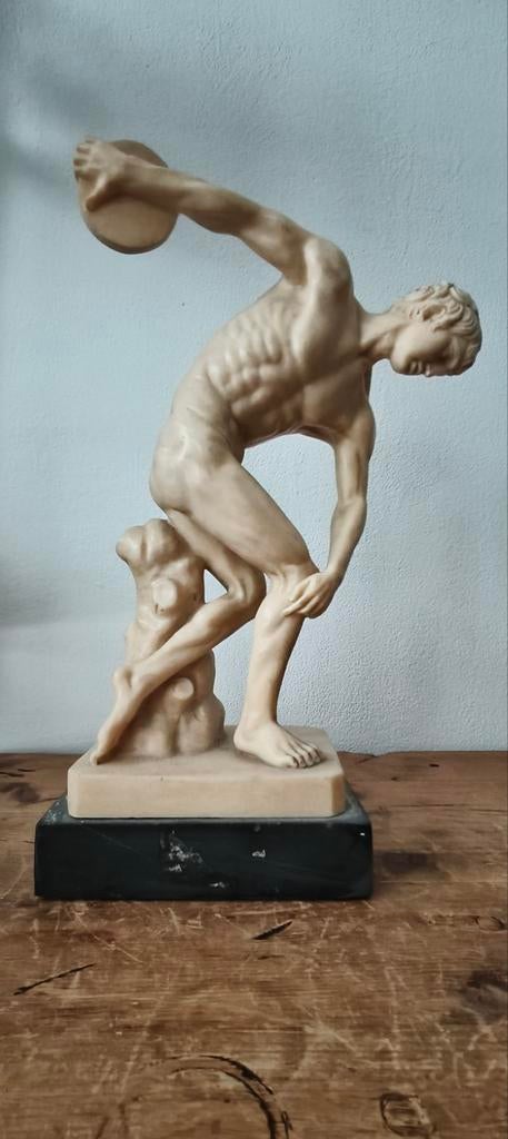 Discobolus Beeld - Amilcare Santini Discuswerper, Antiek en Kunst, Ophalen