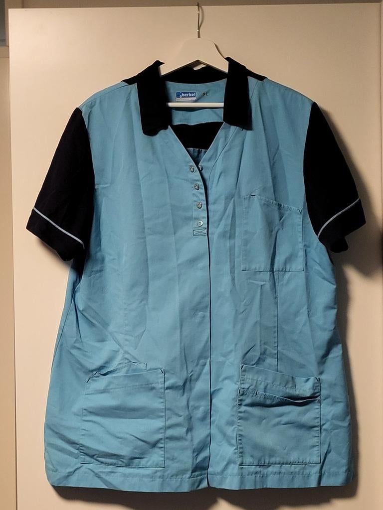 Berkel Zorgjas Blauw/donkerblauw, Kleding | Dames, Blauw, Maat 46/48 (XL) of groter, Ophalen of Verzenden, Zo goed als nieuw